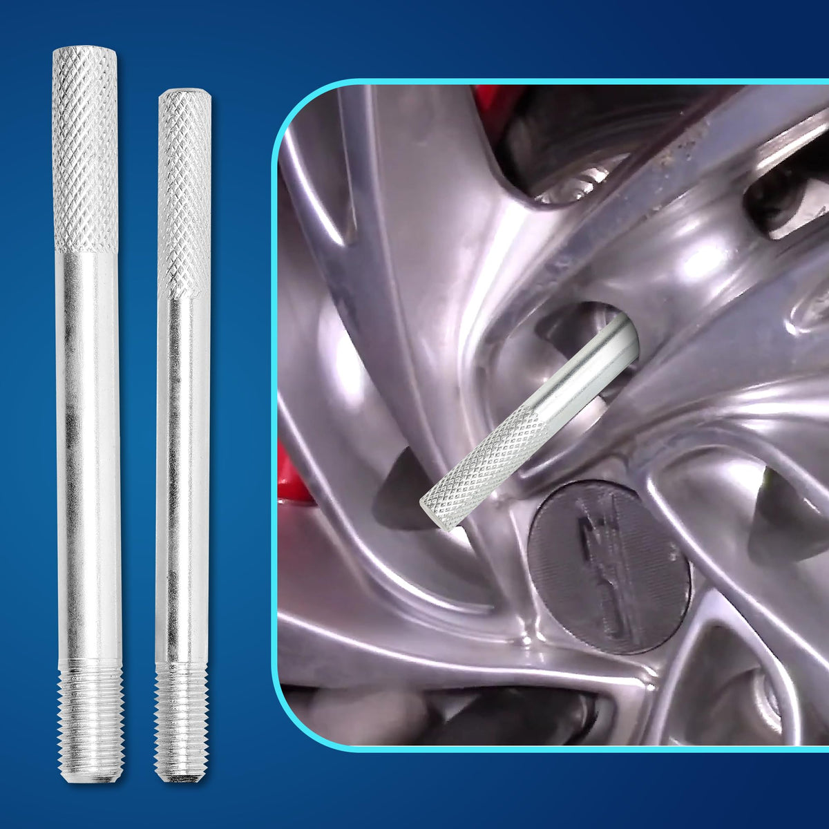Steel Alloy Wheel Alignment Pin Tool M14x1.5/1.25 C3925