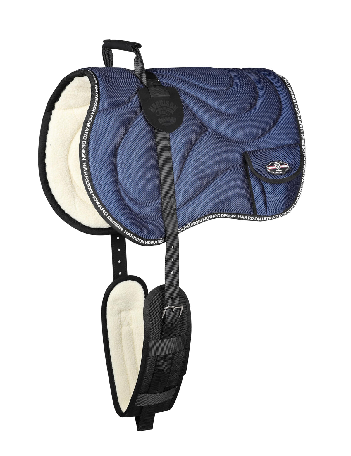 Mesh Bareback Horse Riding Pad with Girth E5870