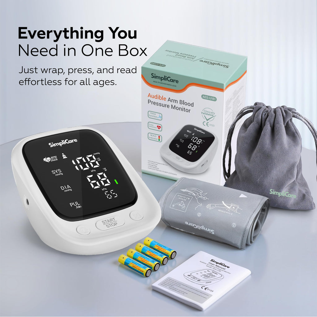 Blood Pressure Monitor with XL Blood Pressure Cuff C2881