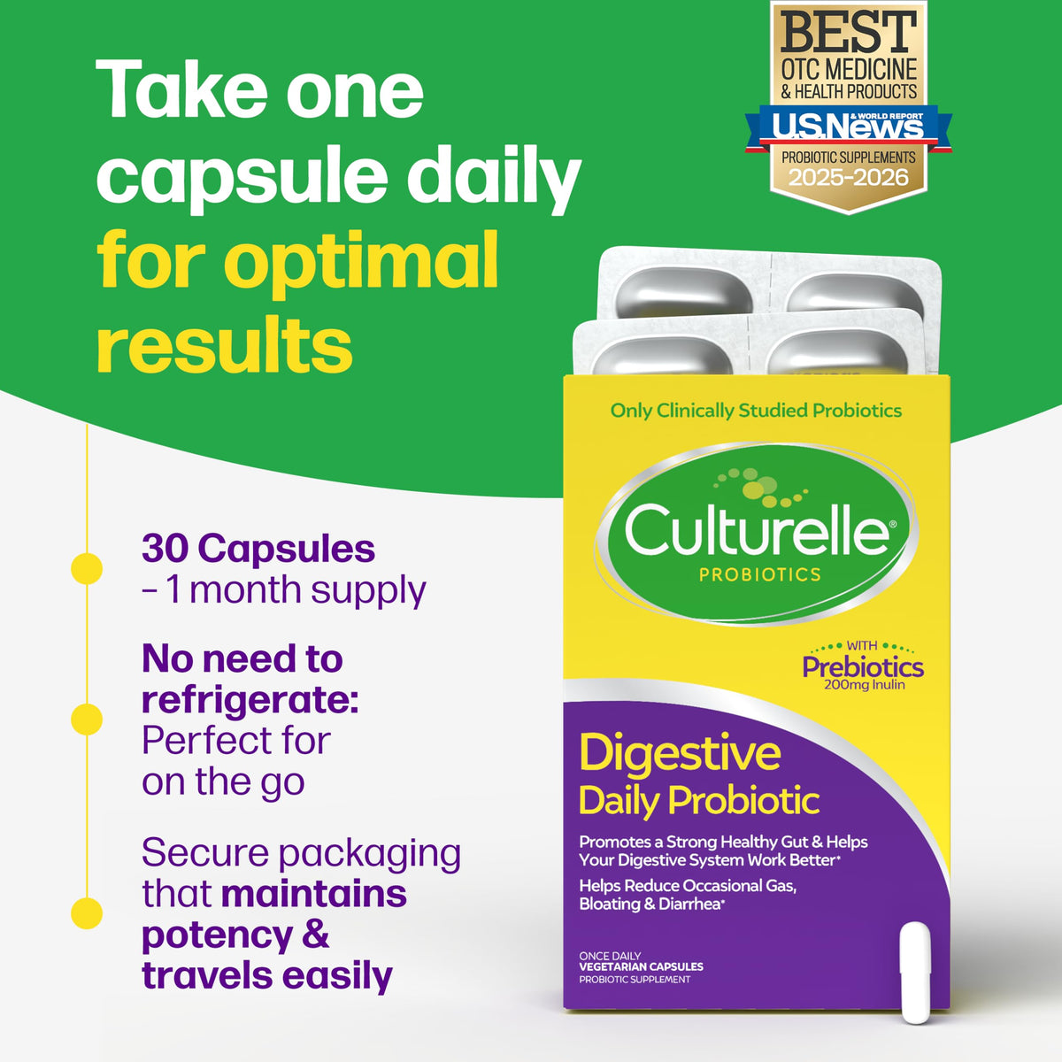 30 Count 10B CFUs Probiotic R95754
