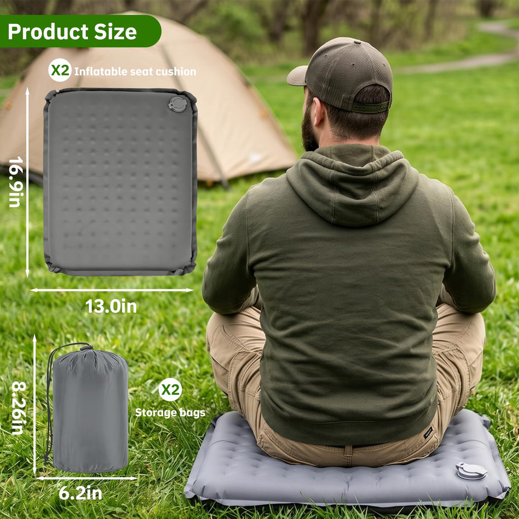 2 Pcs Inflatable Seat Cushion Z2689