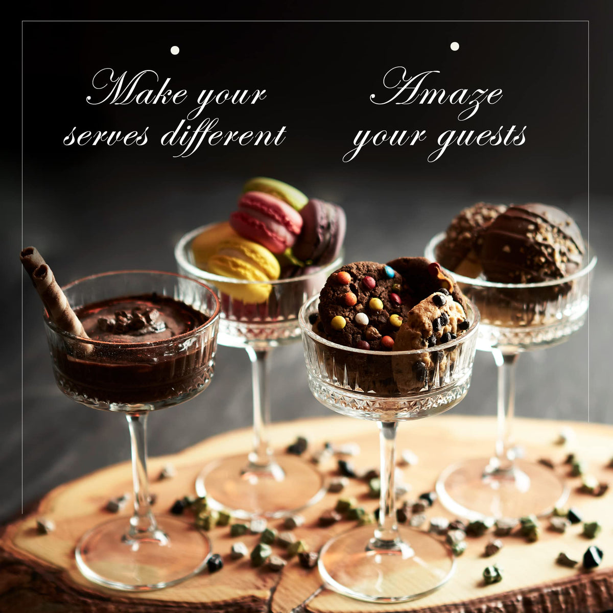 Coupe Glasses Set of 4 A8052