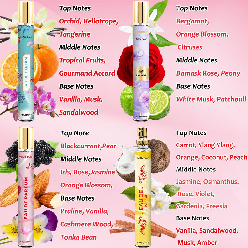 4 Pack Women's Eau de Parfum Travel Size N659601
