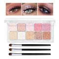 10 Colors Glitter Eyeshadow Palette C1084