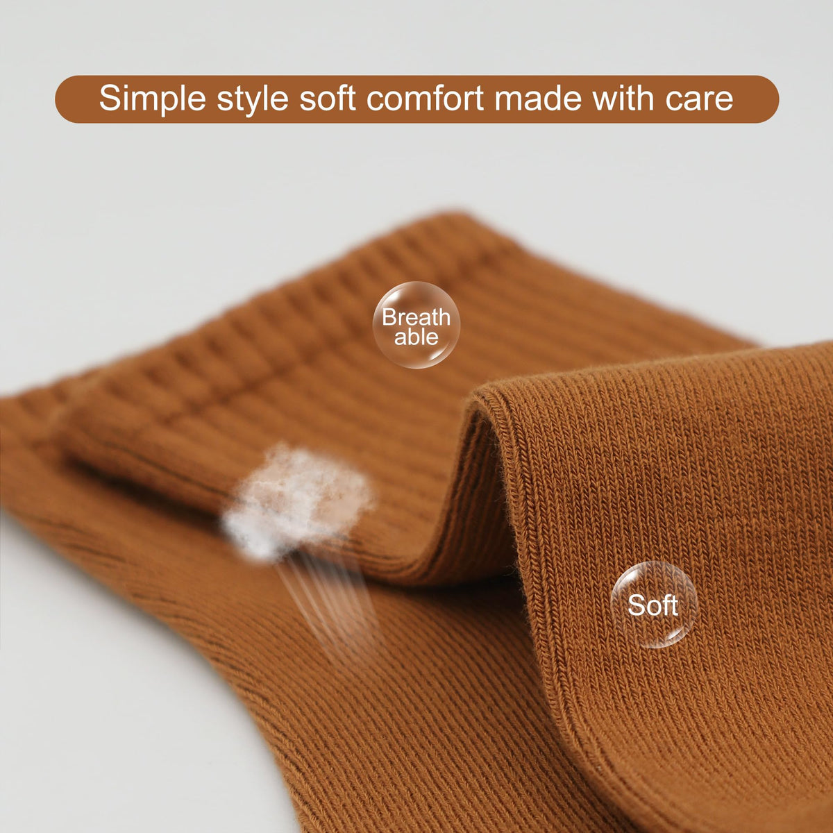 Viscose Bamboo Mini Crew Socks 5 Pairs M185