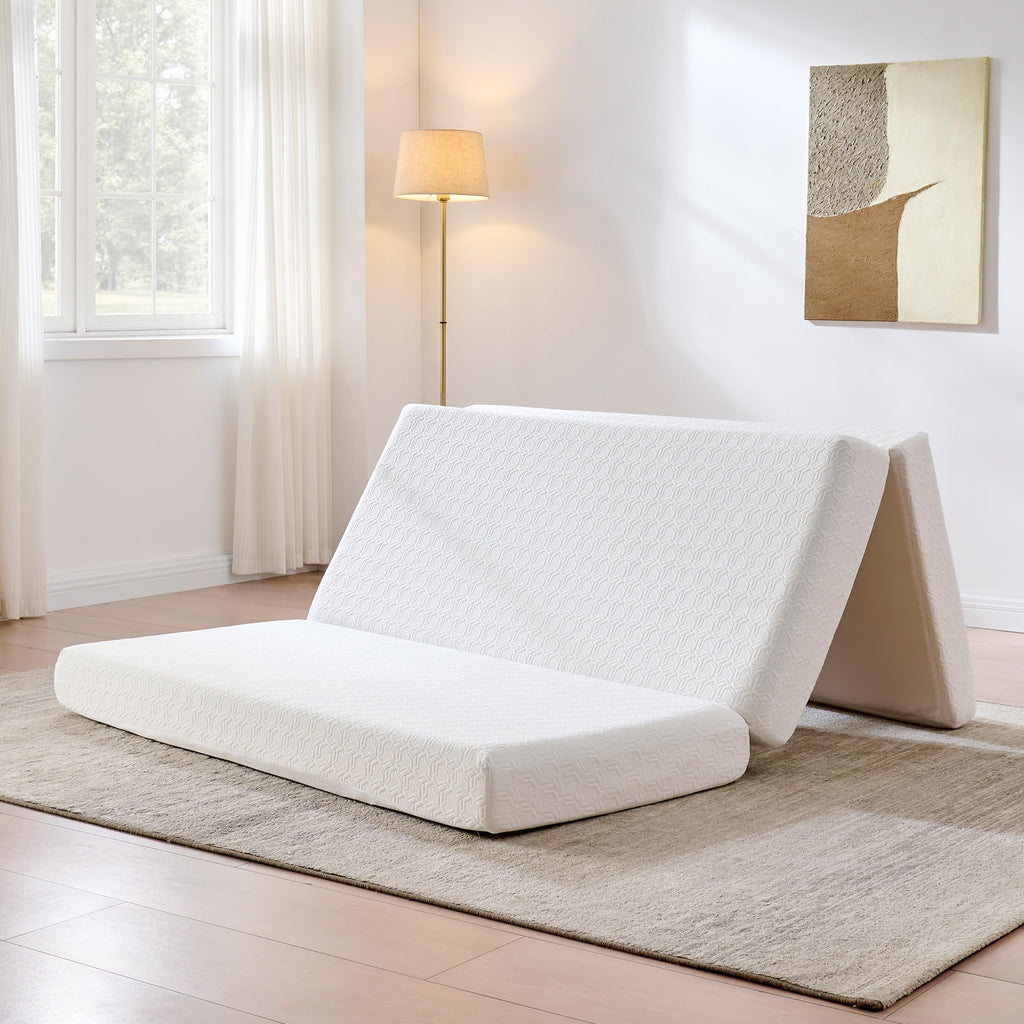 Queen Tri-Fold Memory Foam Mattress P8544
