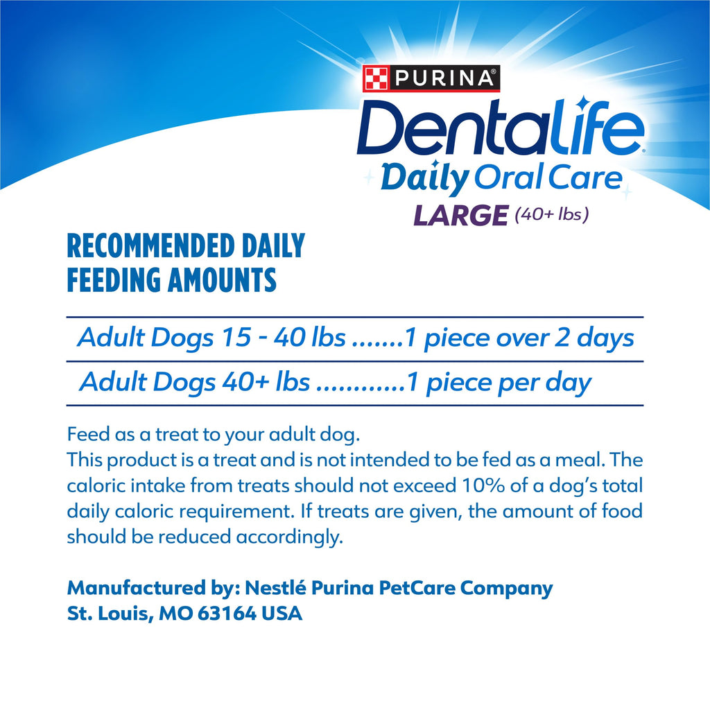 Daily Dental Chews for Large Dogs, 18 ct G734553