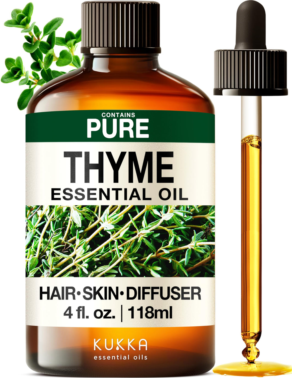 Thyme & Lavender Essential Oil Set 2x4 fl oz X243