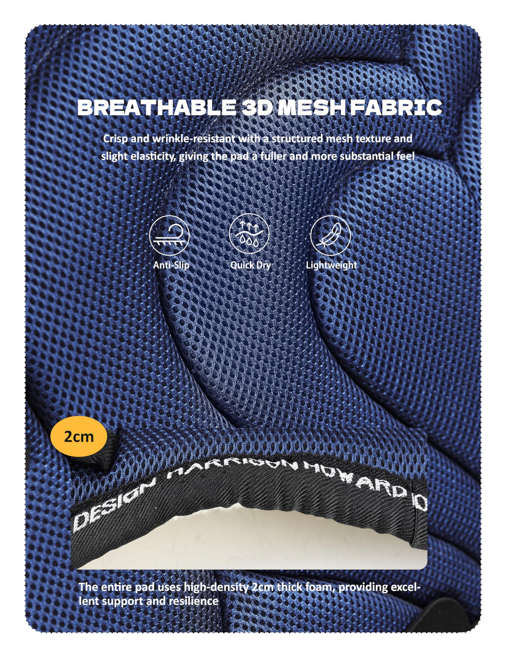 Mesh Bareback Horse Riding Pad with Girth E5870